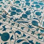 Uzbek Suzani Bed Throw