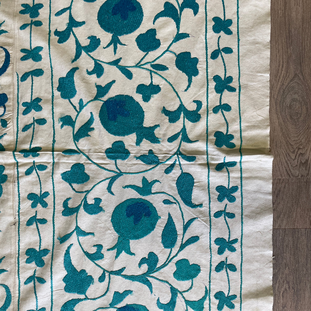 Uzbek Suzani Bed Throw