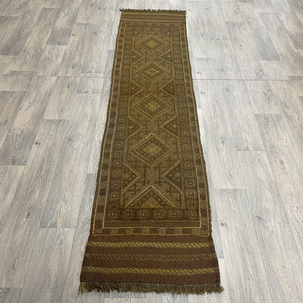 252 x 58 cm | Afghan Mushwani Runner - Khorasan Rugs