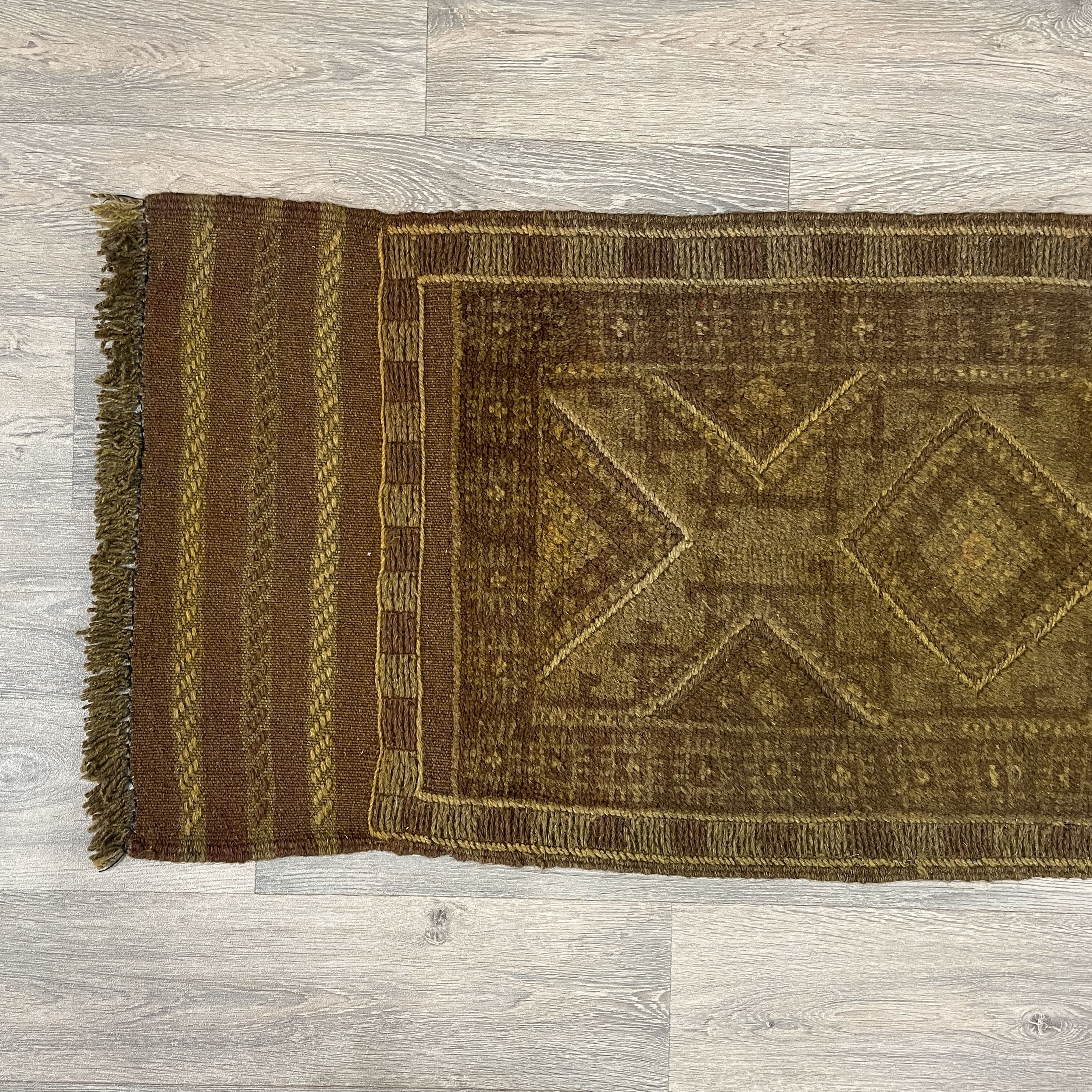252 x 58 cm | Afghan Mushwani Runner - Khorasan Rugs