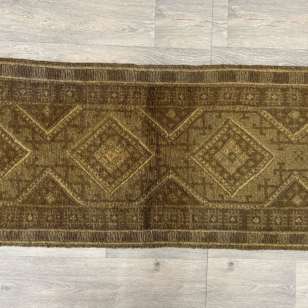 252 x 58 cm | Afghan Mushwani Runner - Khorasan Rugs