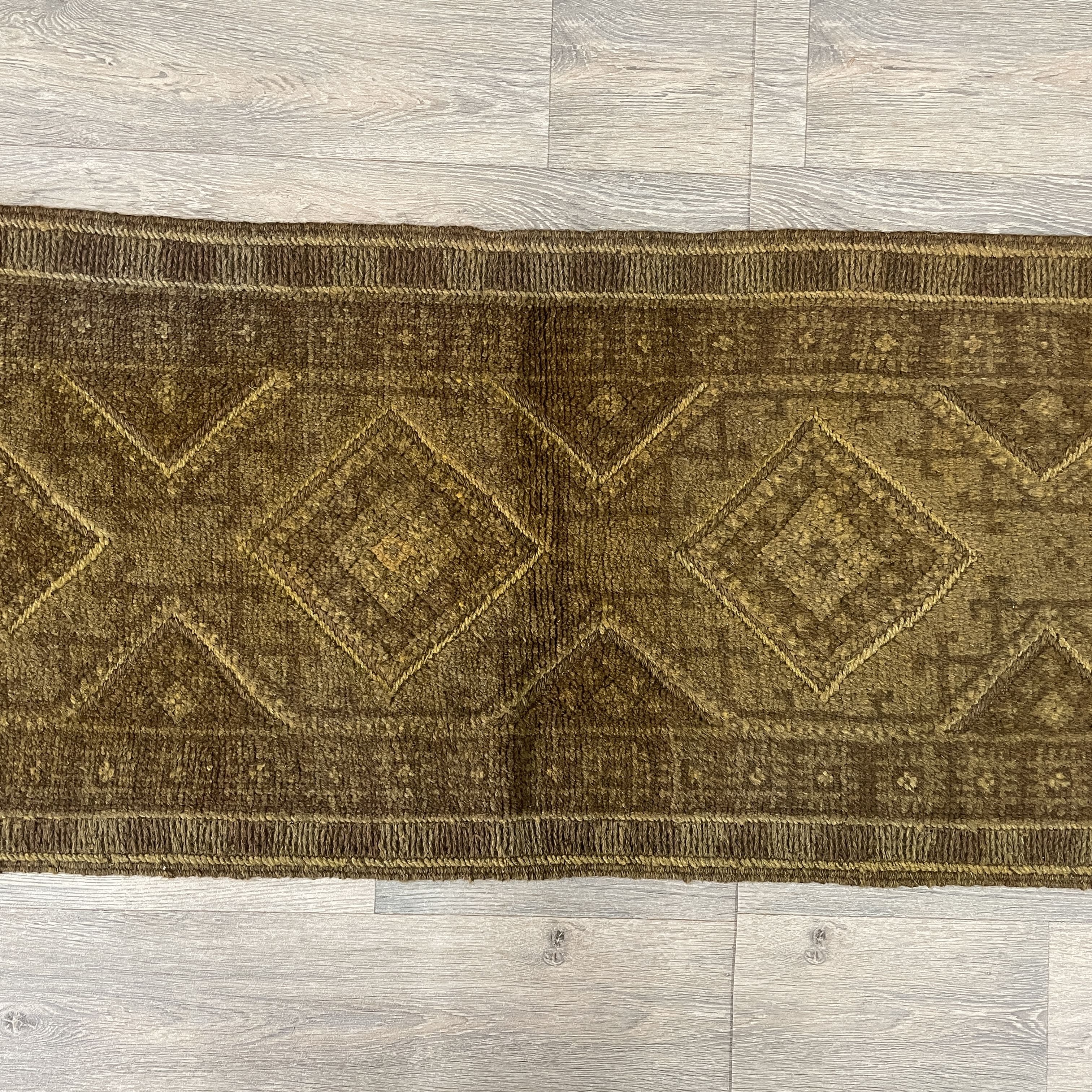 252 x 58 cm | Afghan Mushwani Runner - Khorasan Rugs