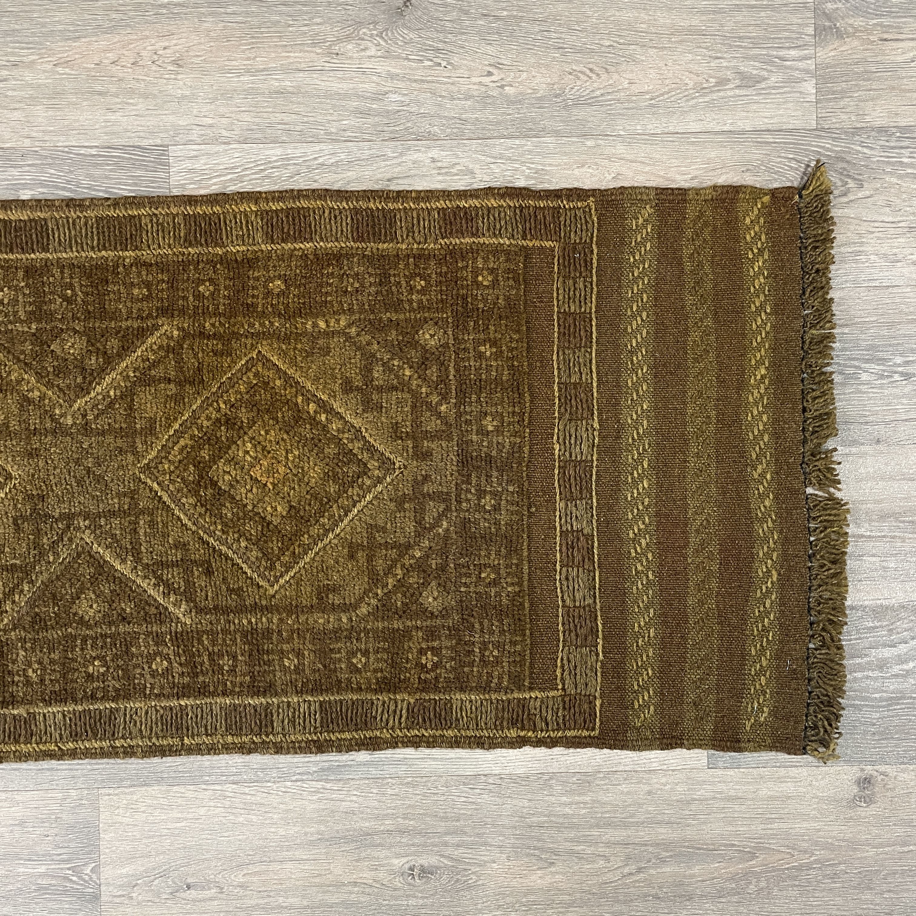 252 x 58 cm | Afghan Mushwani Runner - Khorasan Rugs