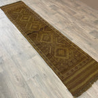 252 x 58 cm | Afghan Mushwani Runner - Khorasan Rugs