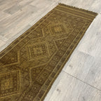 252 x 58 cm | Afghan Mushwani Runner - Khorasan Rugs