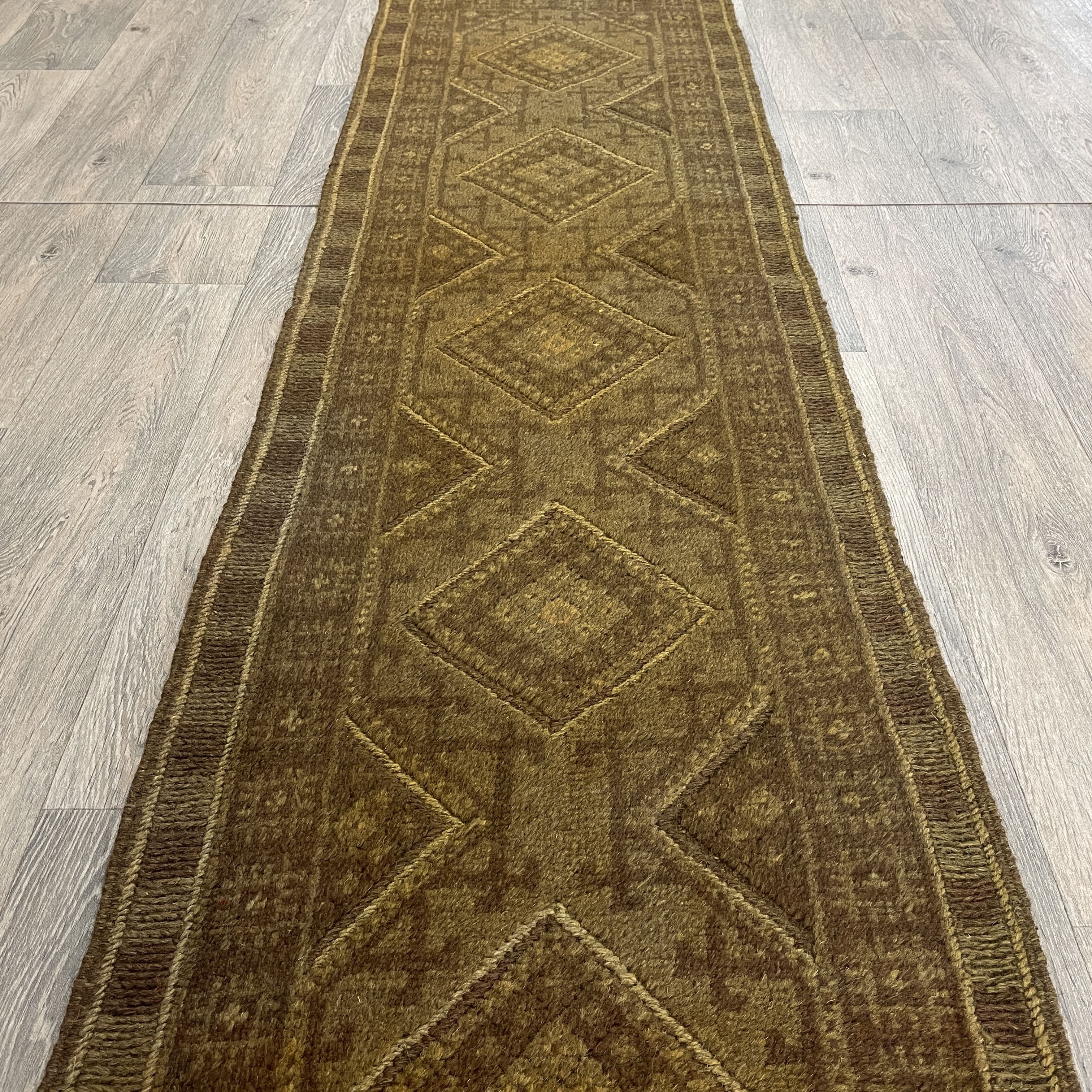 252 x 58 cm | Afghan Mushwani Runner - Khorasan Rugs