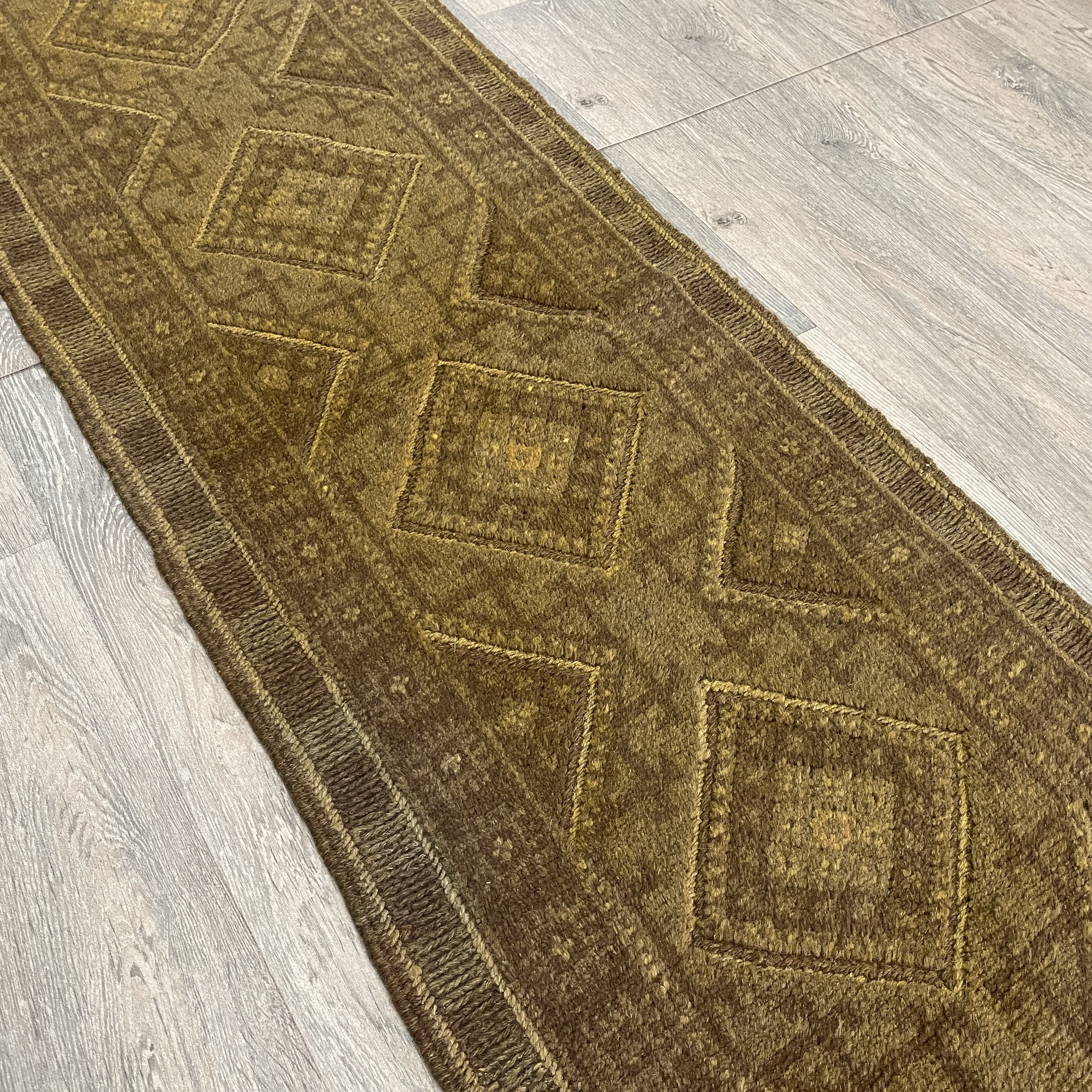 252 x 58 cm | Afghan Mushwani Runner - Khorasan Rugs