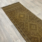 252 x 58 cm | Afghan Mushwani Runner - Khorasan Rugs
