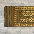248 x 60 cm | Afghan Mushwani Runner - Khorasan Rugs