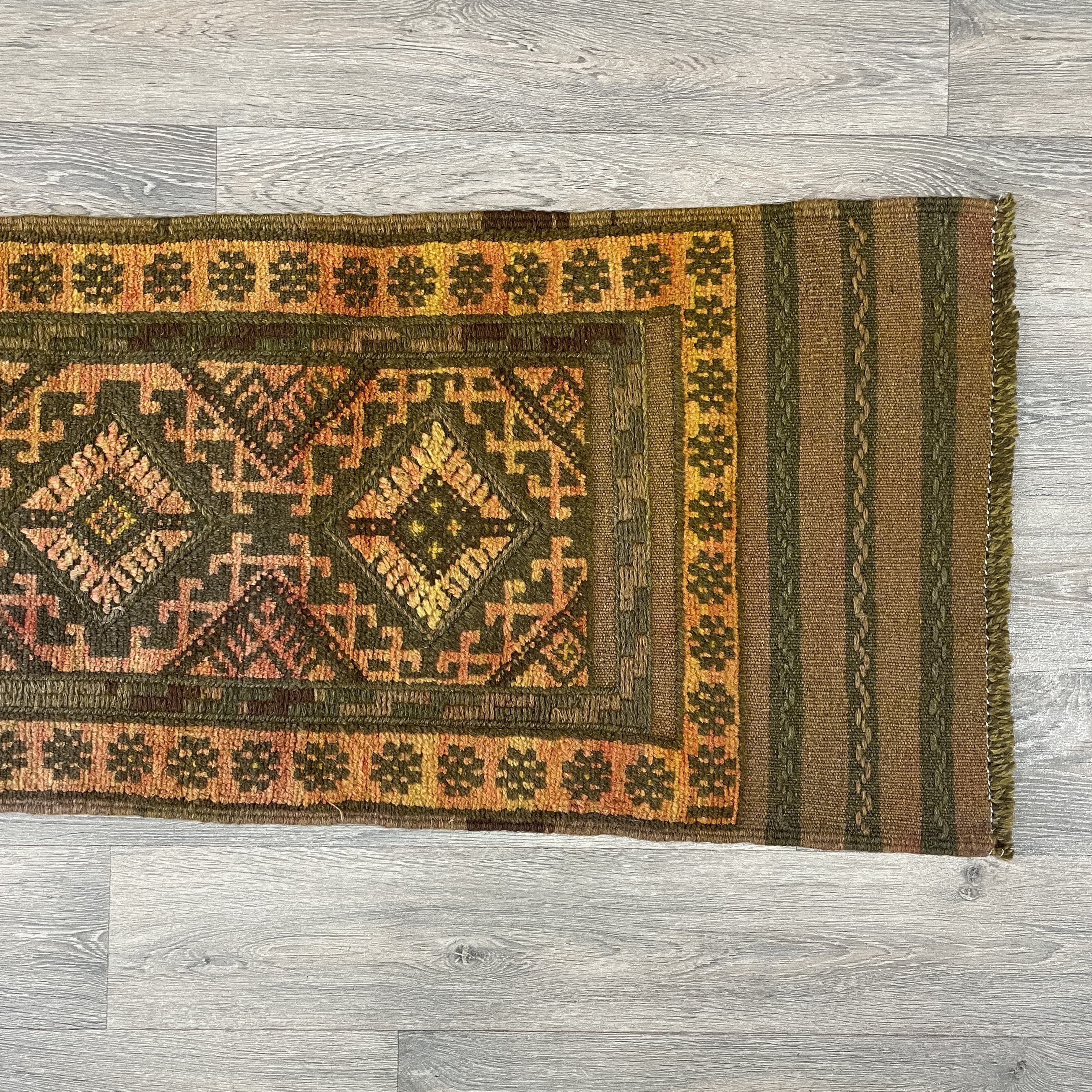 248 x 60 cm | Afghan Mushwani Runner - Khorasan Rugs