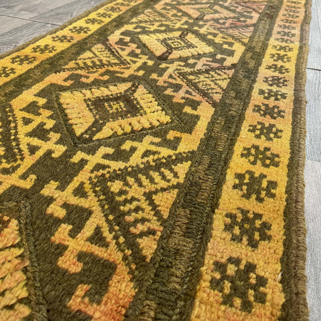 248 x 60 cm | Afghan Mushwani Runner - Khorasan Rugs