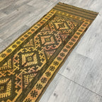 248 x 60 cm | Afghan Mushwani Runner - Khorasan Rugs