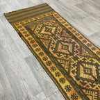 248 x 60 cm | Afghan Mushwani Runner - Khorasan Rugs