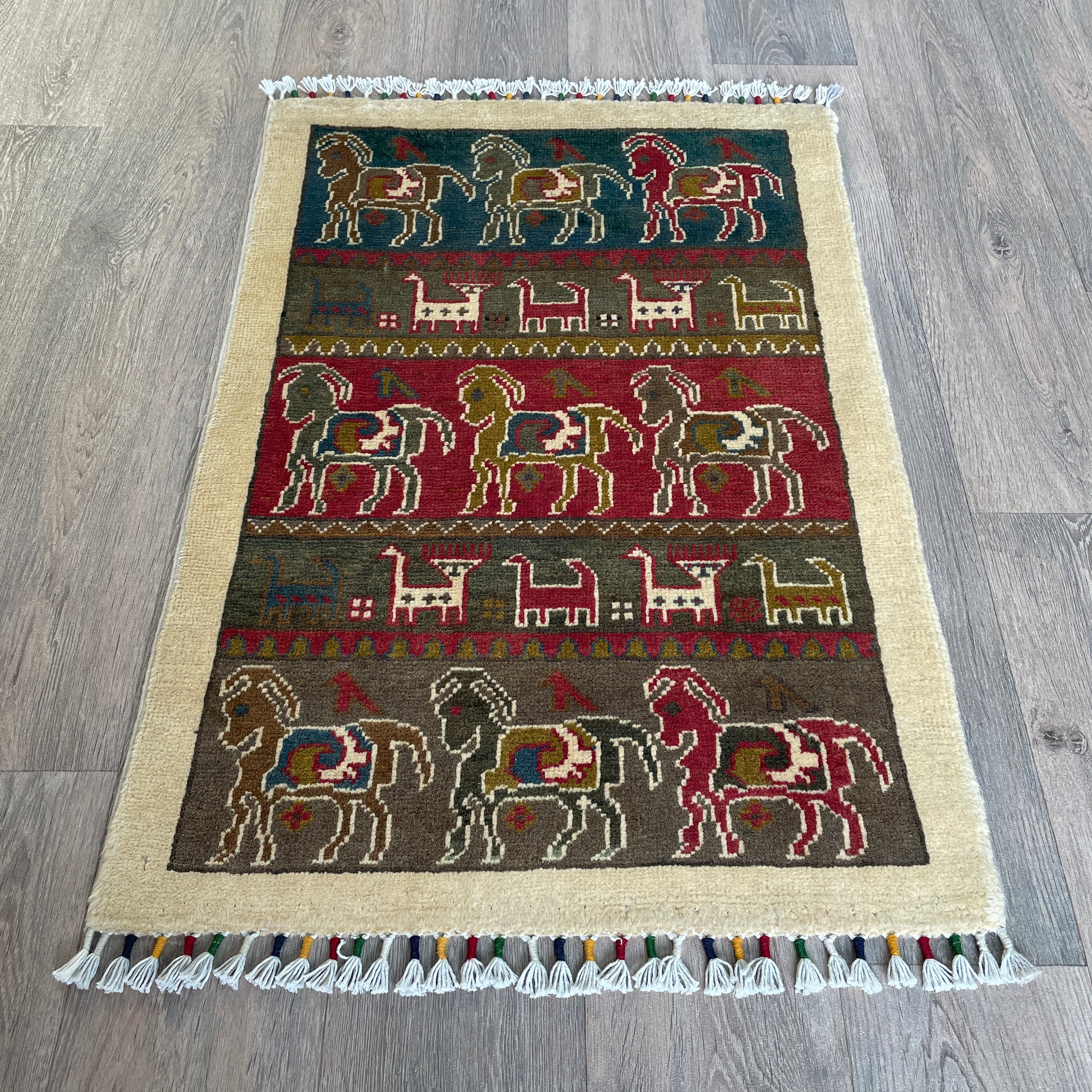 Afghan Gabbeh Small Rug