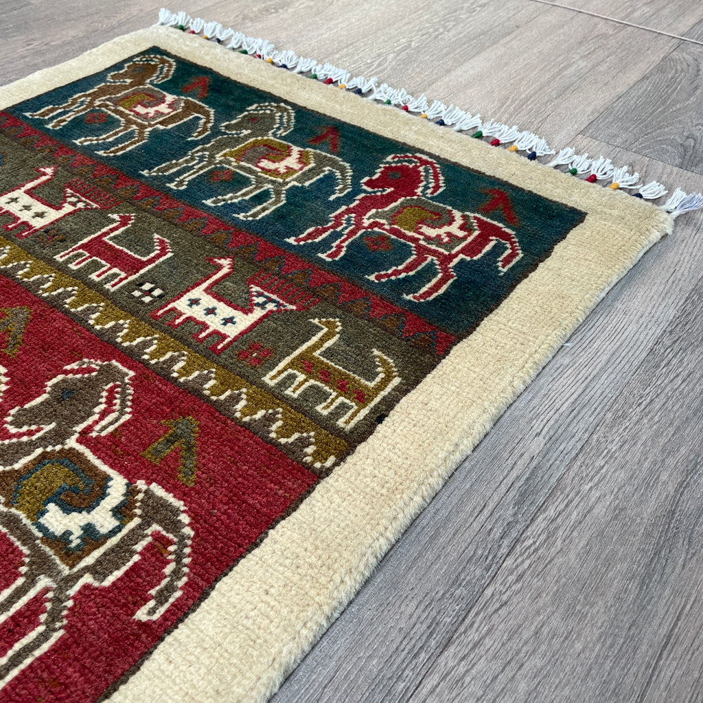 Afghan Gabbeh Small Rug