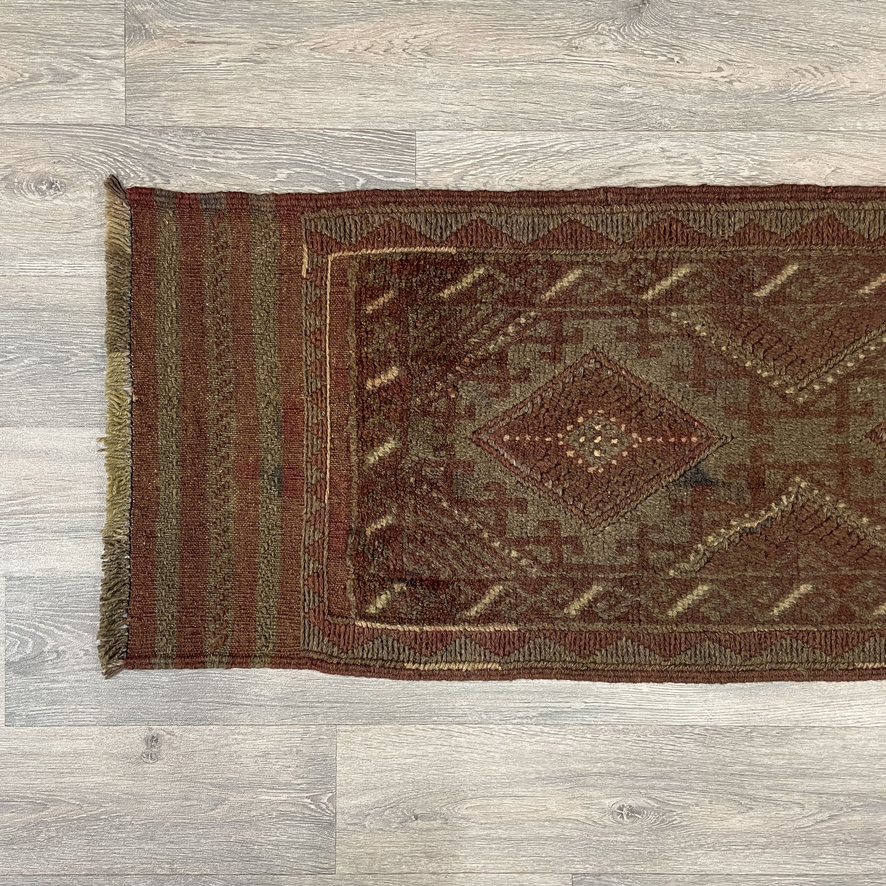238 x 55 cm | Afghan Mushwani Runner - Khorasan Rugs