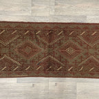 238 x 55 cm | Afghan Mushwani Runner - Khorasan Rugs