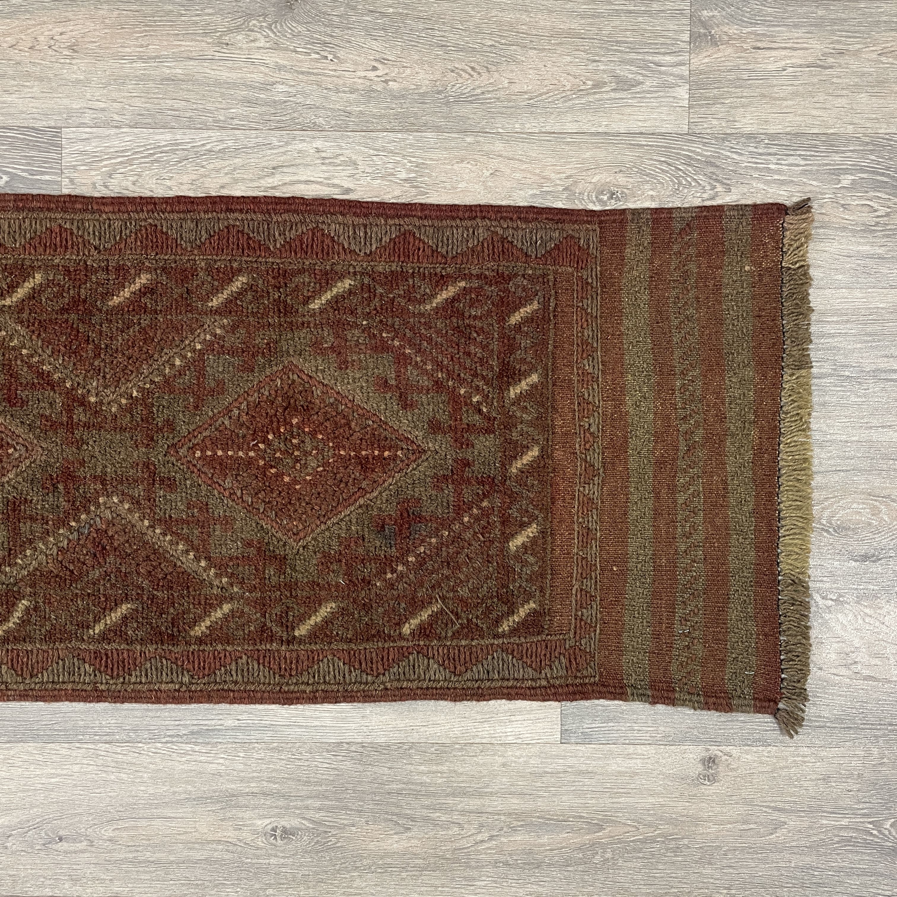 238 x 55 cm | Afghan Mushwani Runner - Khorasan Rugs