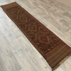 238 x 55 cm | Afghan Mushwani Runner - Khorasan Rugs