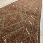 238 x 55 cm | Afghan Mushwani Runner - Khorasan Rugs