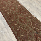 238 x 55 cm | Afghan Mushwani Runner - Khorasan Rugs