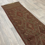 238 x 55 cm | Afghan Mushwani Runner - Khorasan Rugs