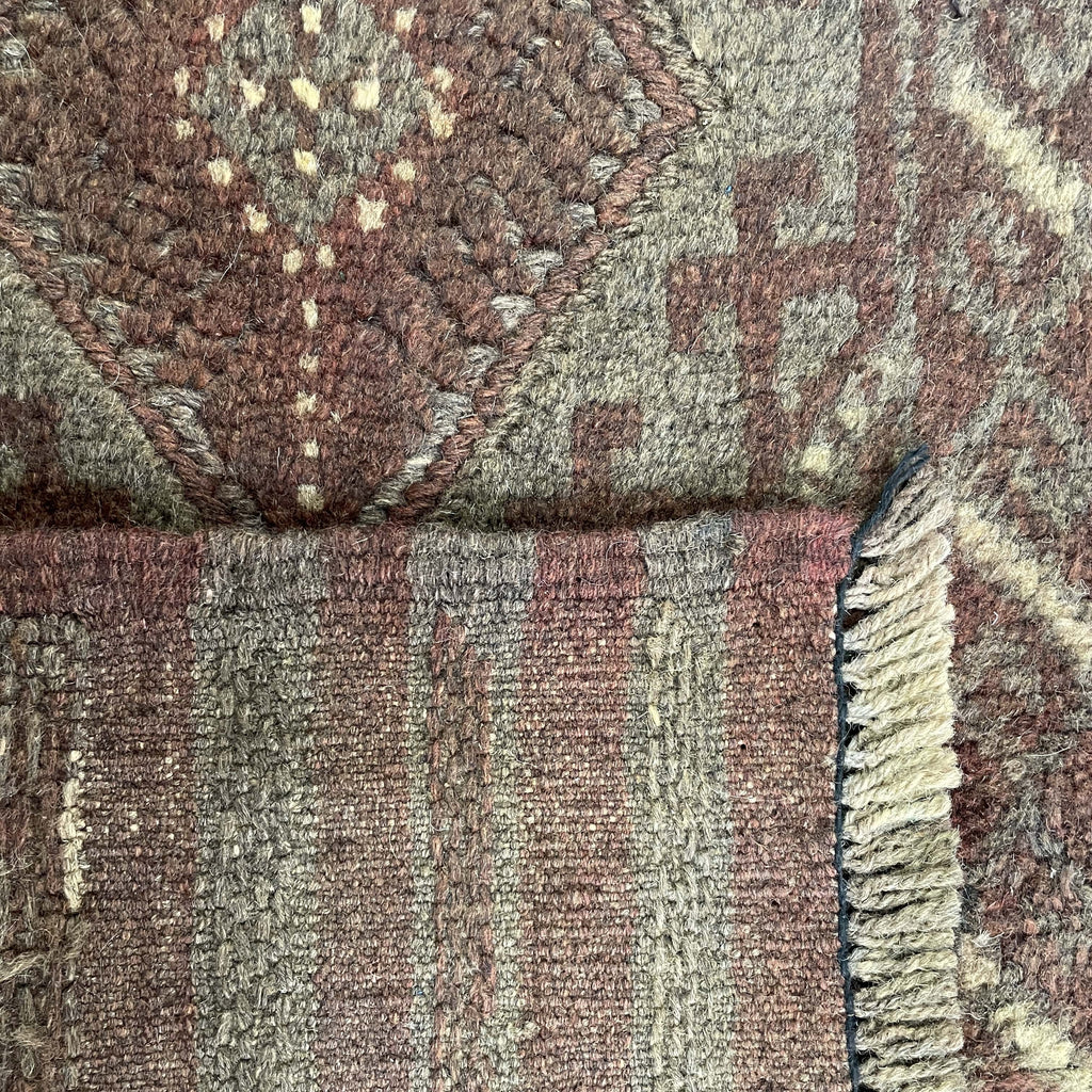238 x 55 cm | Afghan Mushwani Runner - Khorasan Rugs