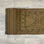 252 x 57 cm | Afghan Mushwani Runner - Khorasan Rugs