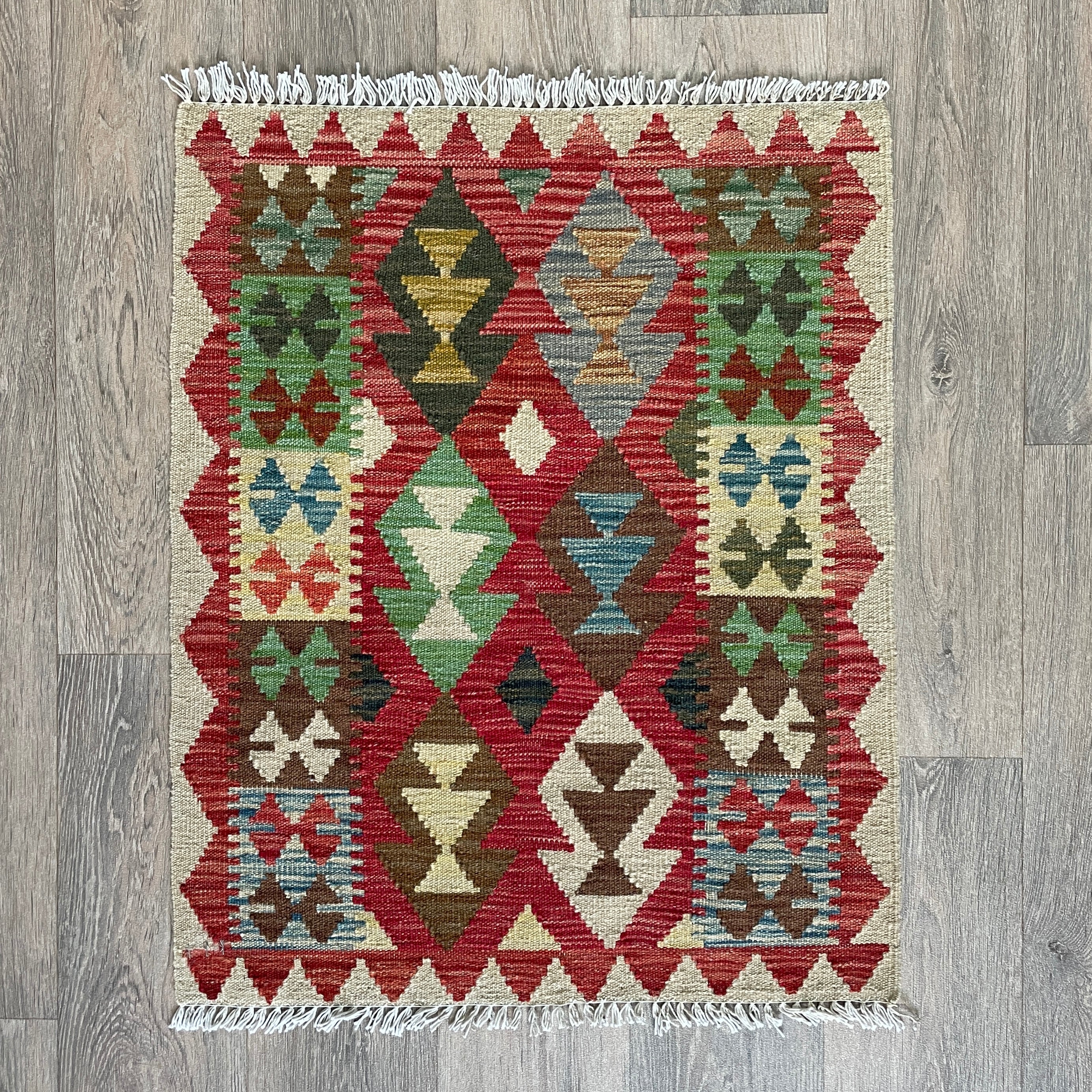 Afghan Kilim Door Mat