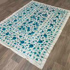 Uzbek Suzani Bed Throw