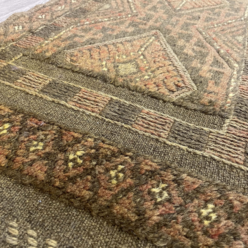 252 x 57 cm | Afghan Mushwani Runner - Khorasan Rugs