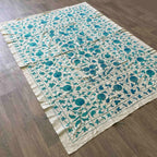 Uzbek Suzani Bed Throw