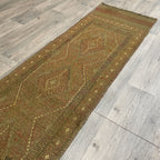 252 x 57 cm | Afghan Mushwani Runner - Khorasan Rugs