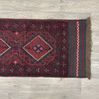 282 x 59 cm | Afghan Mushwani Runner - Khorasan Rugs