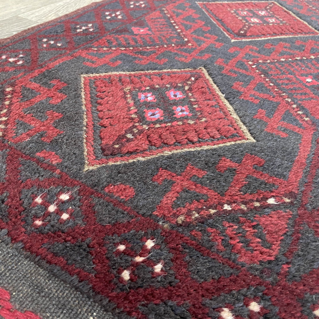 282 x 59 cm | Afghan Mushwani Runner - Khorasan Rugs