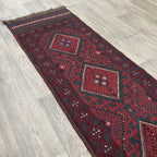 282 x 59 cm | Afghan Mushwani Runner - Khorasan Rugs