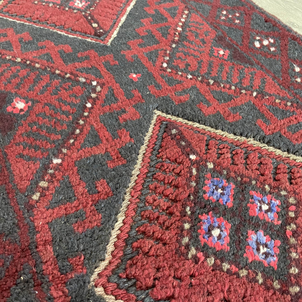 282 x 59 cm | Afghan Mushwani Runner - Khorasan Rugs