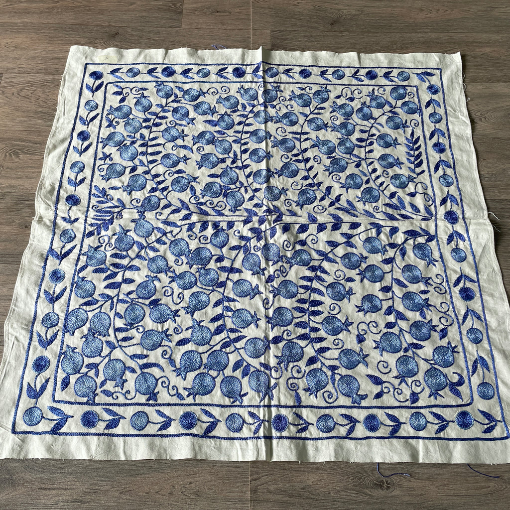 Uzbek Suzani Table Throw
