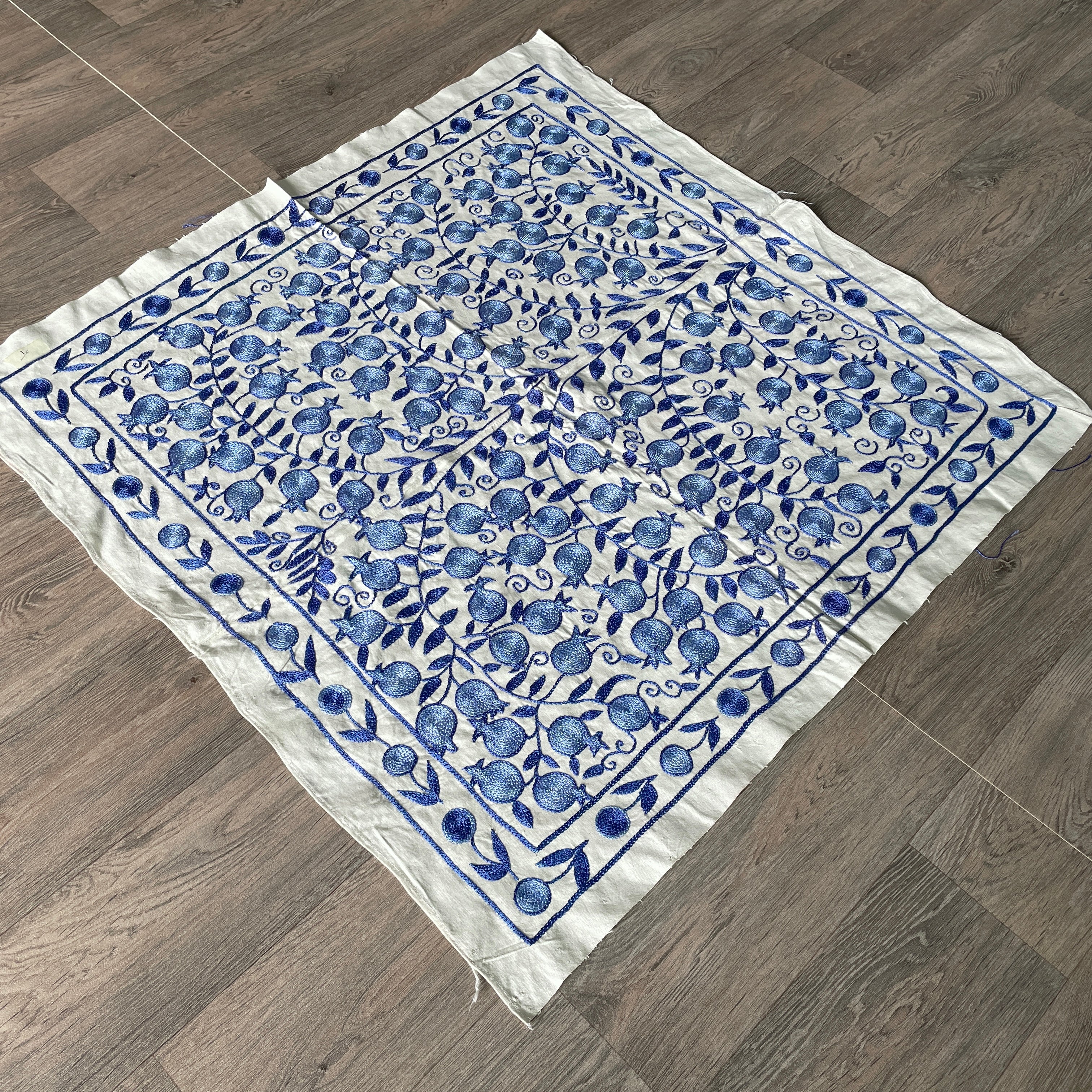 Uzbek Suzani Table Throw