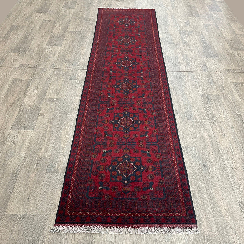 314 x 79 cm | Afghan Khal Muhammadi Runner - Khorasan Rugs