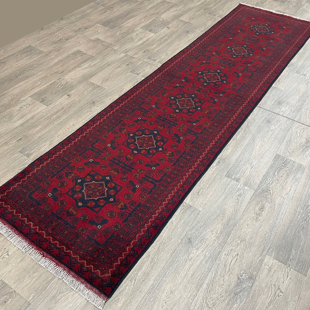 314 x 79 cm | Afghan Khal Muhammadi Runner - Khorasan Rugs