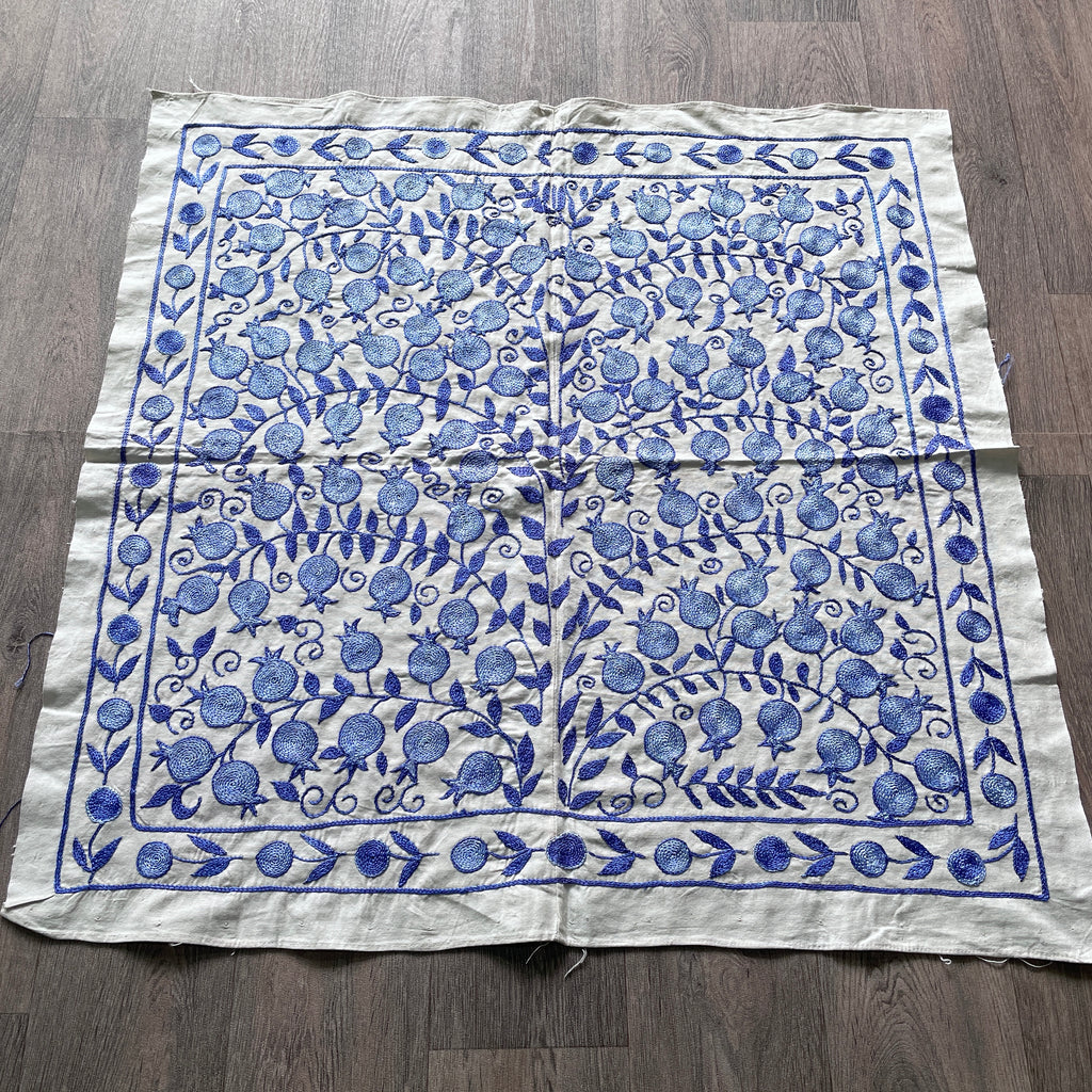 Uzbek Suzani Table Throw