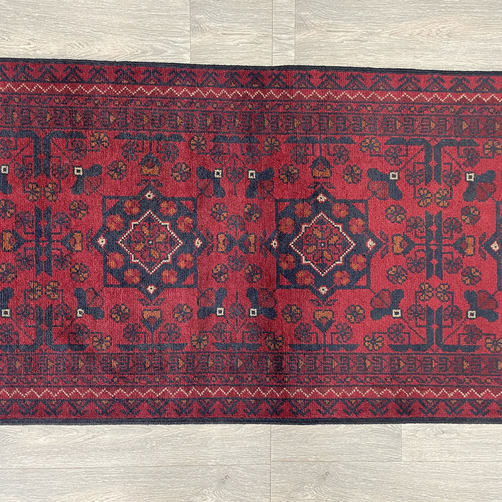 314 x 79 cm | Afghan Khal Muhammadi Runner - Khorasan Rugs
