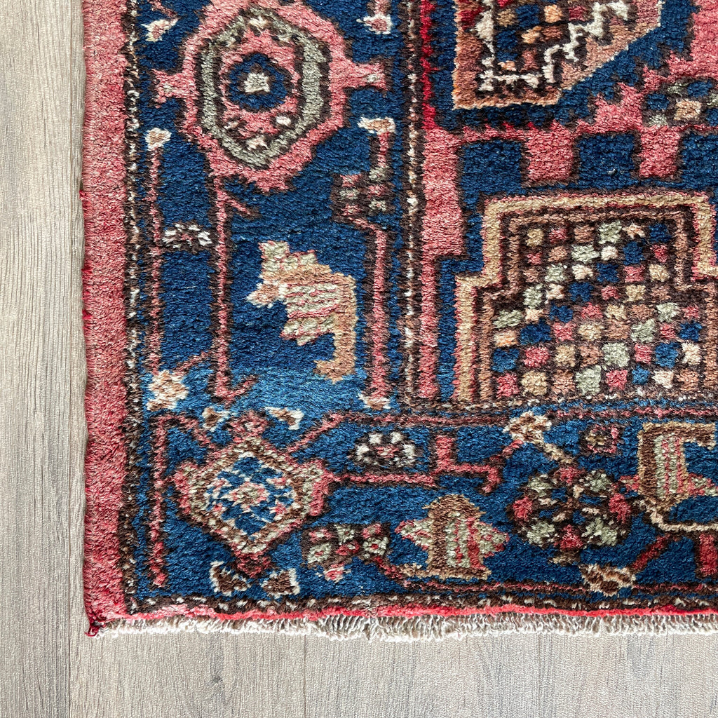 Old Persian Hamadan Rug c. 1970