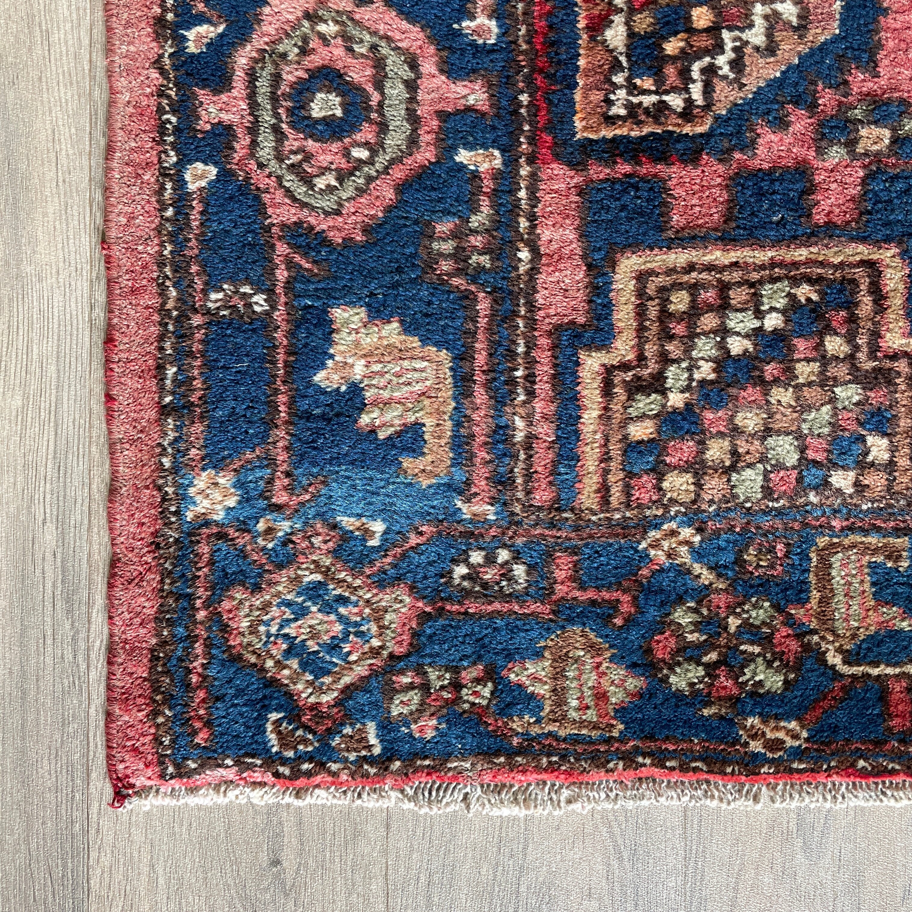 Old Persian Hamadan Rug c. 1970
