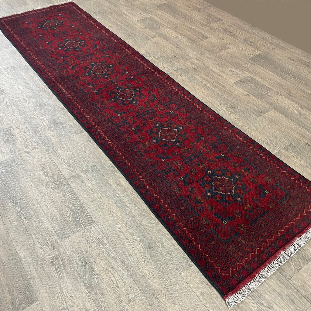 314 x 79 cm | Afghan Khal Muhammadi Runner - Khorasan Rugs