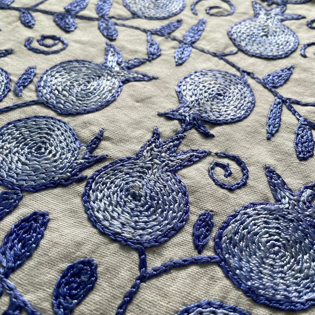 Uzbek Suzani Table Throw
