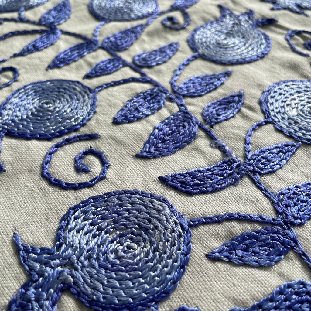 Uzbek Suzani Table Throw
