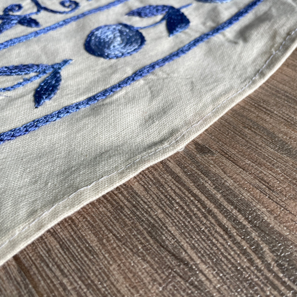 Uzbek Suzani Table Throw