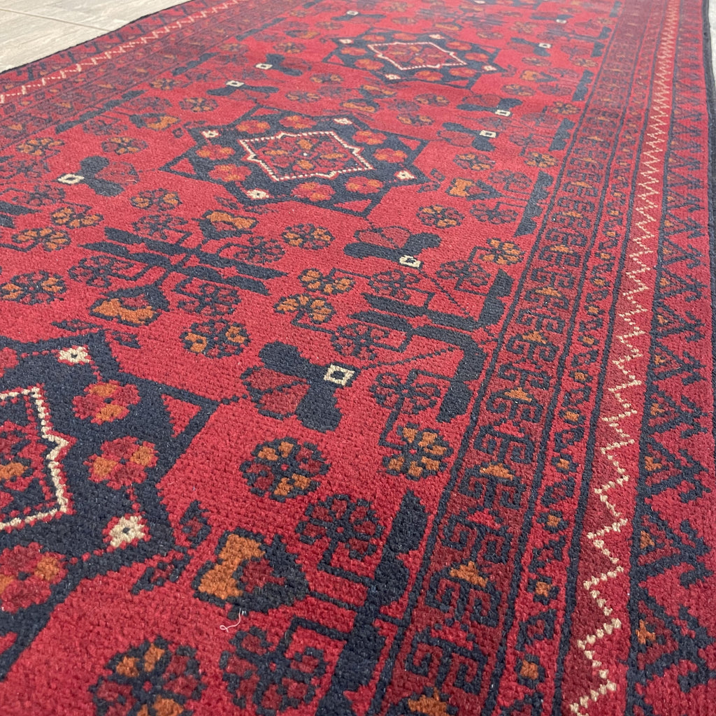 314 x 79 cm | Afghan Khal Muhammadi Runner - Khorasan Rugs
